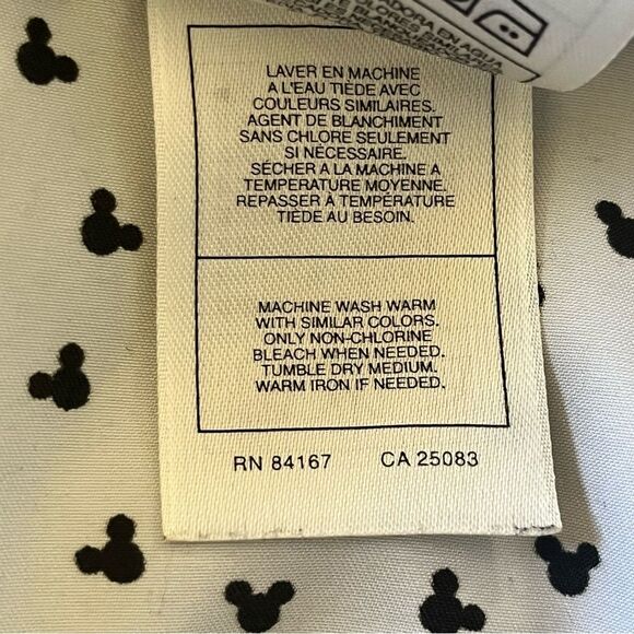 Disneyland Resort Pocketed Hooded Windbreaker with Zipper and Pockets Size XL - Picture 11 of 12